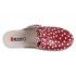 Odpružená zdravotná obuv MED20 - Červená s bodkami